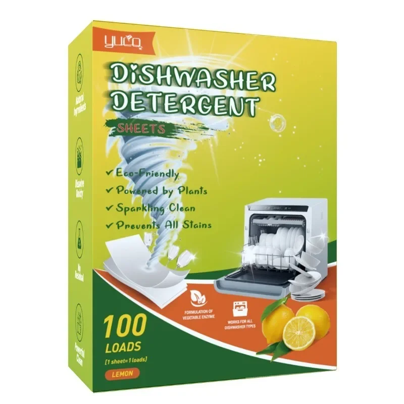 Multifunctional Cleaning Tablets Decontamination Dishwasher Dish Cleaning Tablets Decontamination Brightening Kitchen Tools - Image 4