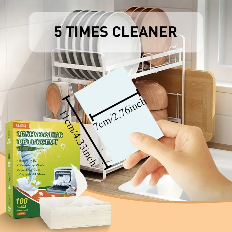 Multifunctional Cleaning Tablets Decontamination Dishwasher Dish Cleaning Tablets Decontamination Brightening Kitchen Tools - Image 6
