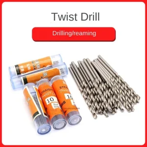 Multifunctional Straight Shank Drill Bit Mini High Speed Steel HSS Bit Hand Tools Metal