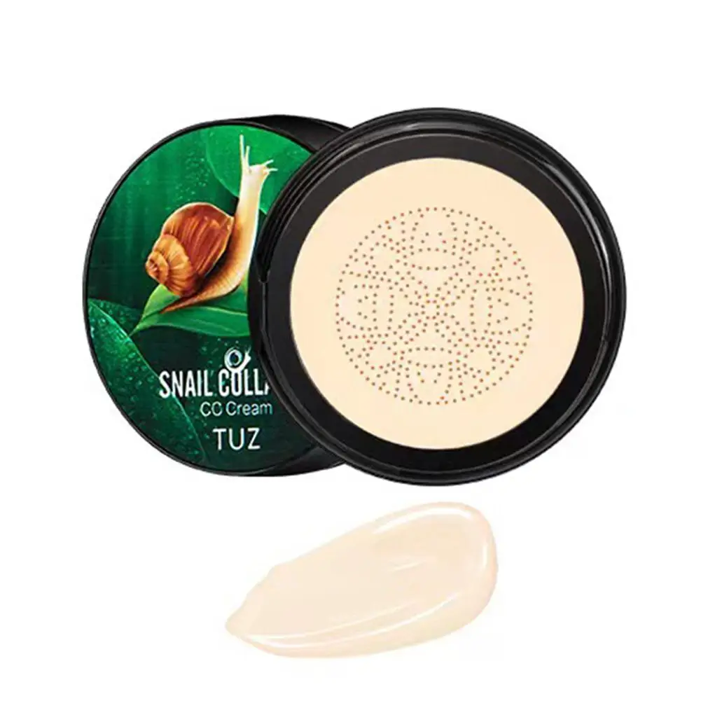 Mushroom Cc Cream Snail Collagen Air Cushion Face Beauty Concealer Cosmetic And Moisturizing Base Nourishing Makeup P9s2 - Image 4
