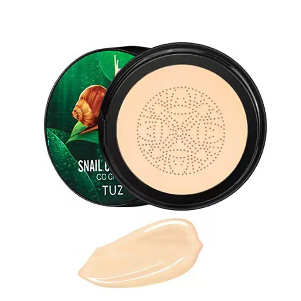 Mushroom Cc Cream Snail Collagen Air Cushion Face Beauty Concealer Cosmetic And Moisturizing Base Nourishing Makeup P9s2 - Image 5
