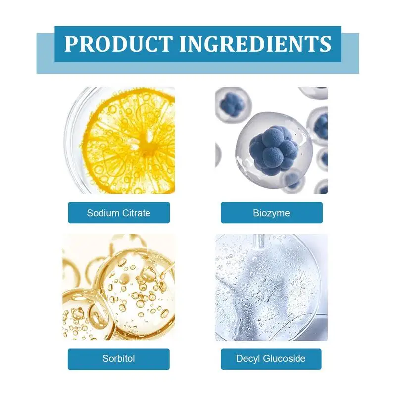 Natural Dishwasher Cleaner Washing Machine Descaler Deep Cleaning Tablets Removes Limescale Build Up Hard Water Stains Grease - Image 2