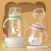 New 2026 Silicone Baby Bottle with Handle Large Capacity PP Water Cup Set Pacifier Multi-purpose Feeding Supply