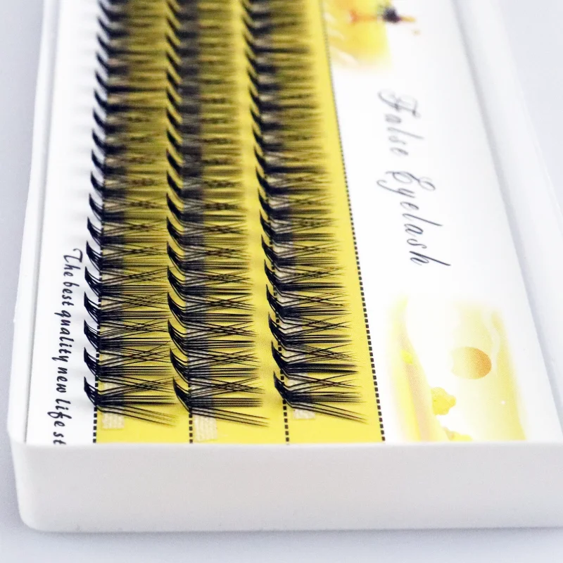 New 20D L Curl Eyelash Cluster Russia 3D Natural Individual False Eyelashes 1 Box/60 Bunches Mink Lashes Extension Makeup Tools - Image 5