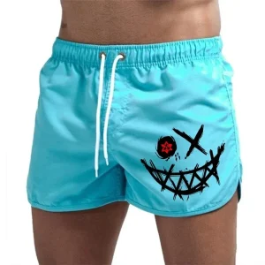 New Design Men Board Shorts Summer Male Beach Casual Fashion Short Pants Surfing Sports Shorts Running Cycling Cool Shorts