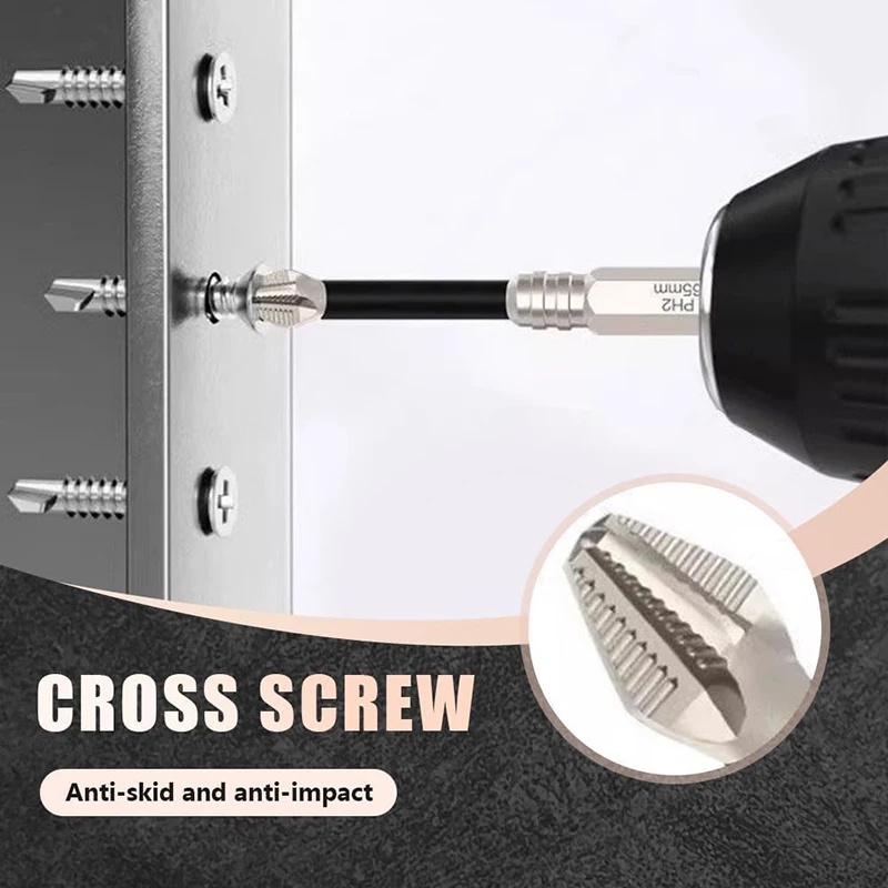 New High Magnetic Screwdriver Drill Bit Set Strong Magnetic Durability Screwdriver Drill Bit Set Universal Anti-Slip Power Tool - Image 2