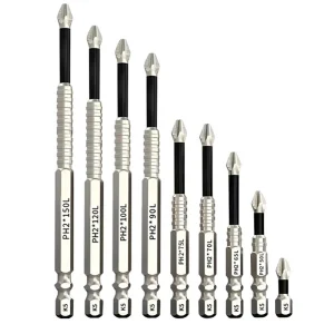 New High Magnetic Screwdriver Drill Bit Set Strong Magnetic Durability Screwdriver Drill Bit Set Universal Anti-Slip Power Tool
