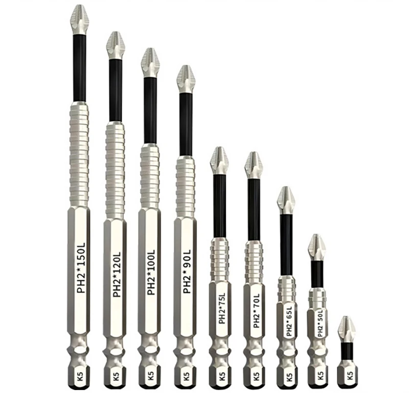 New High Magnetic Screwdriver Drill Bit Set Strong Magnetic Durability Screwdriver Drill Bit Set Universal Anti-Slip Power Tool