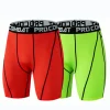 New Men's Sport Shorts Fitness Elastic Compression Tights Quick Drying Running Training Fitness Short Pants Men Fishing Shorts