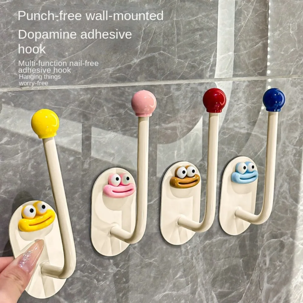 New Reusable Suction Cup Hooks Punch Free Traceless Storage Hanger Wall Hook Rotating Suction Cup Hook Bathroom - Image 2