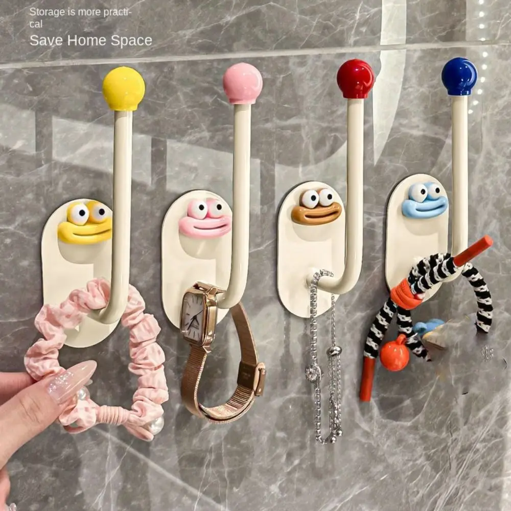 New Reusable Suction Cup Hooks Punch Free Traceless Storage Hanger Wall Hook Rotating Suction Cup Hook Bathroom - Image 5