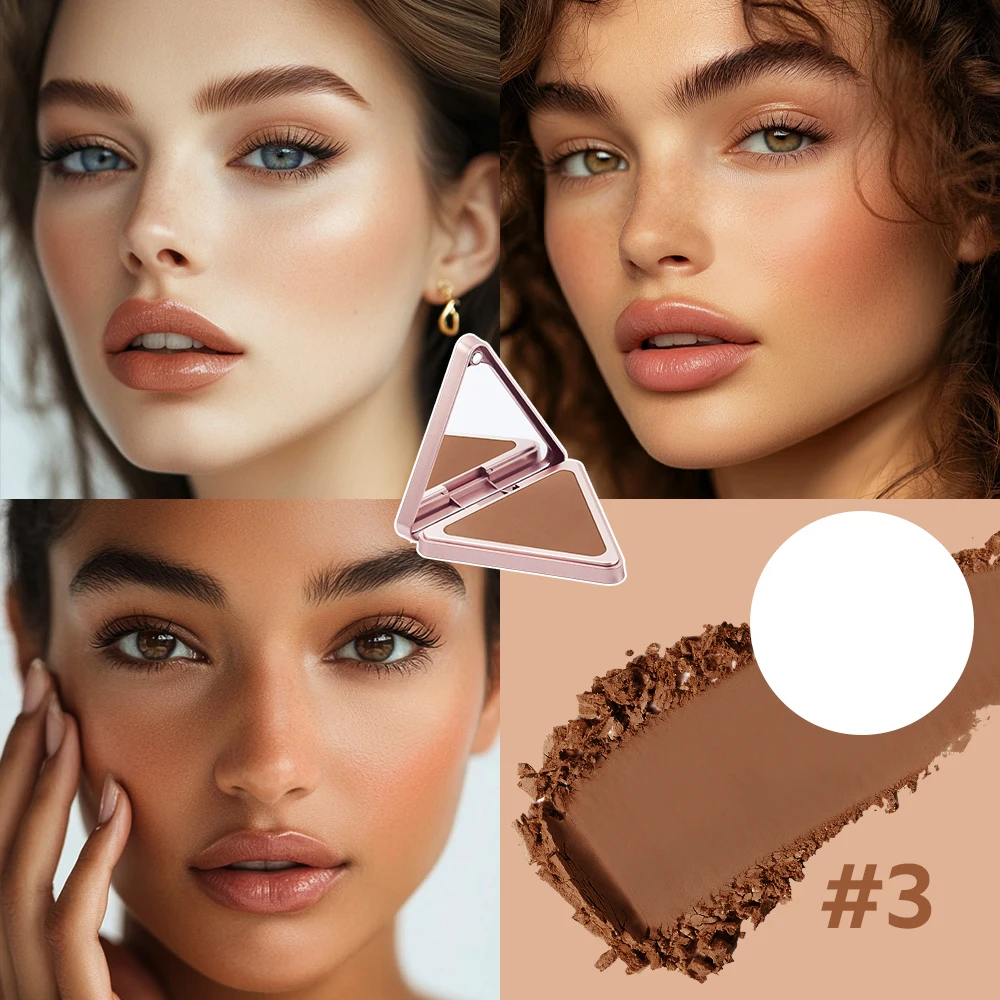 No Limits Matte Bronzer Shading Face Blusher Long Lasting Matte Plumps Appearance reduce Pores And Shine Control Cosmetics - Image 4