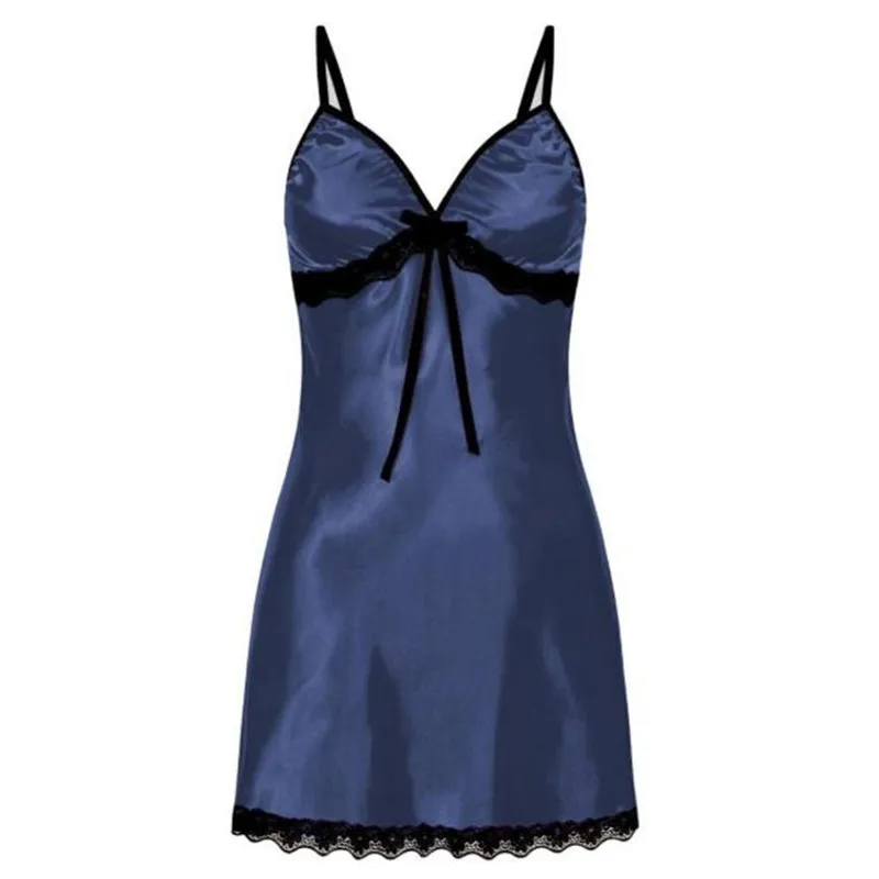 Sexy Nightgown For Women Sexy Nightie Sleepwear Plus Size Lace Floral Female Lingerie Suspenders Nightdress Robe Babydoll Summer - Image 3