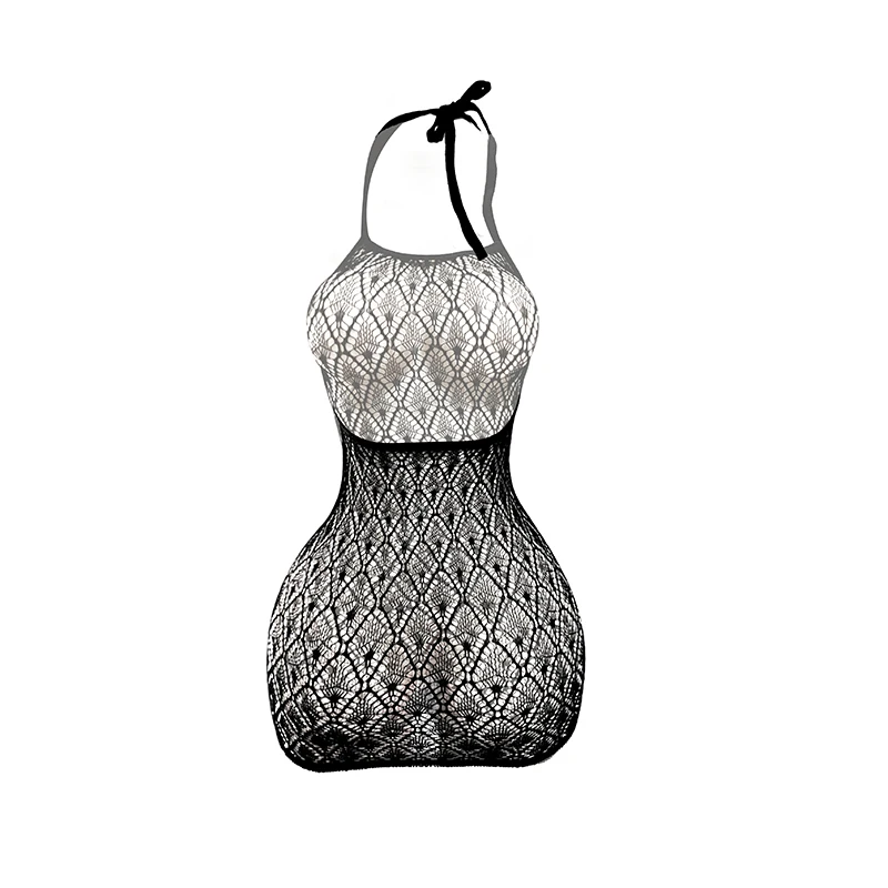 Sexy Women Fishnet Hollow Out Cover Up Dress See Through Bodycon Beach Swimwear Summer Style - Image 5