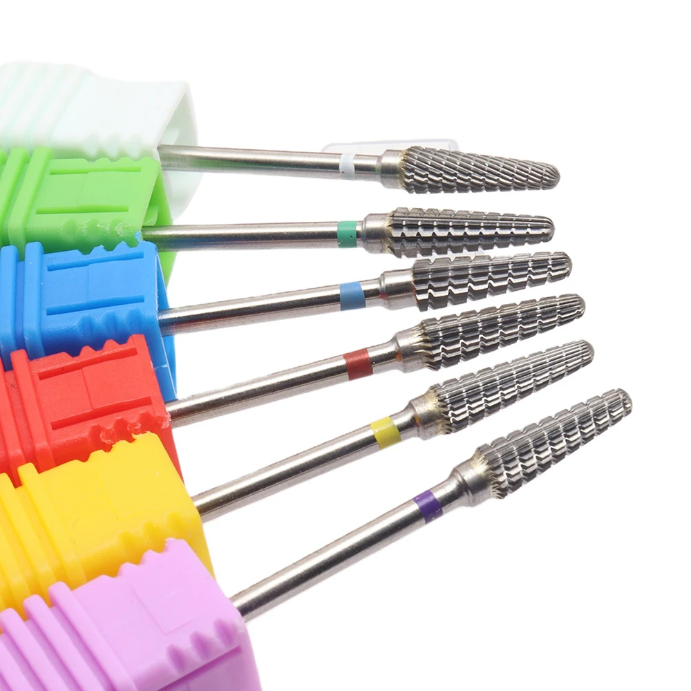 Spiral Flute Tungsten Carbide Nail Drill Bit – Professional Nail Bit for Gel Polish Removal, Acrylic & Nail Shaping Tool - Image 3