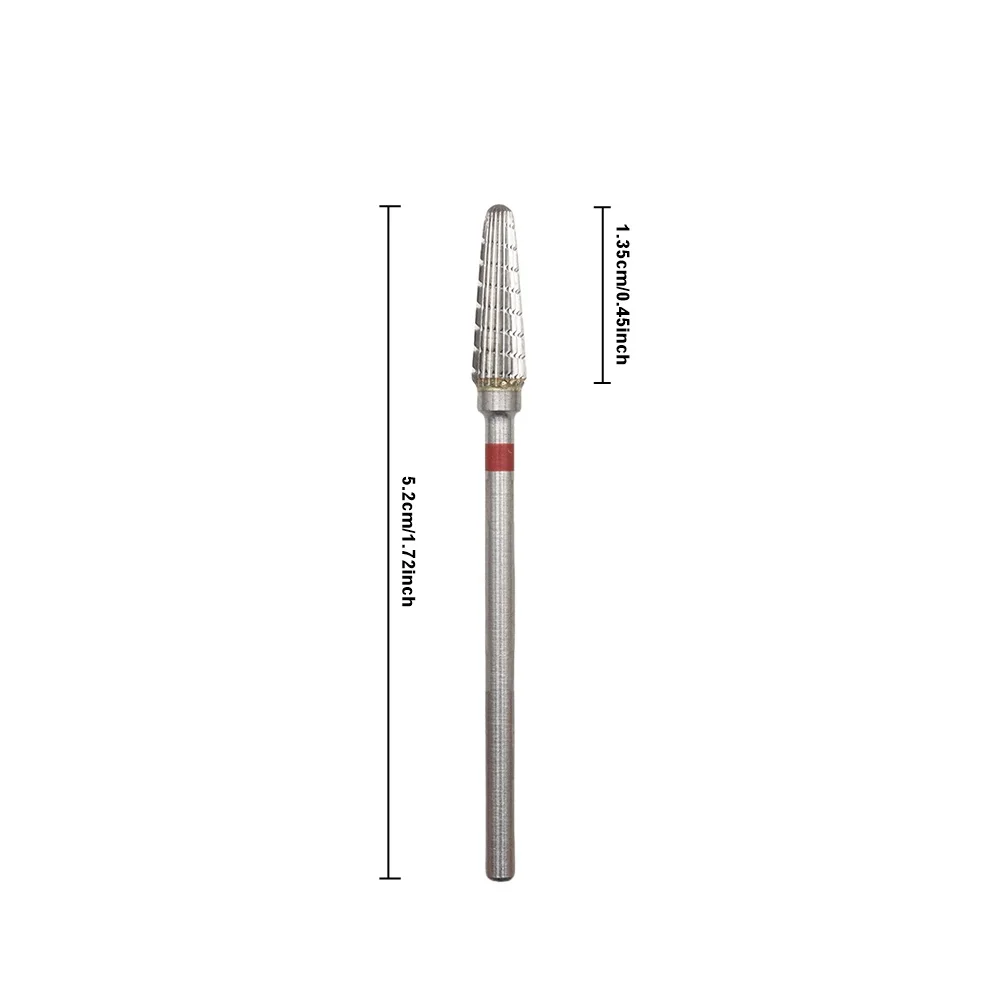 Spiral Flute Tungsten Carbide Nail Drill Bit – Professional Nail Bit for Gel Polish Removal, Acrylic & Nail Shaping Tool - Image 6