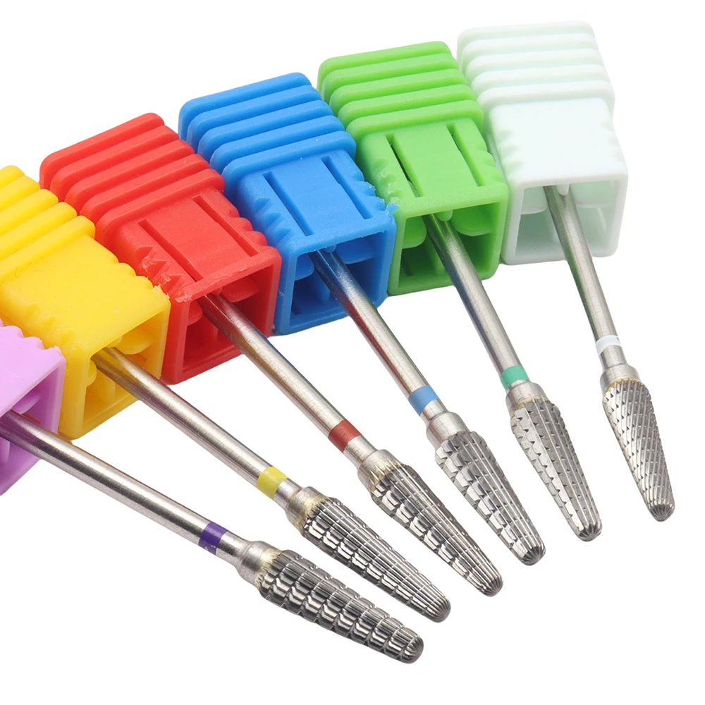 Spiral Flute Tungsten Carbide Nail Drill Bit – Professional Nail Bit for Gel Polish Removal, Acrylic & Nail Shaping Tool - Image 4