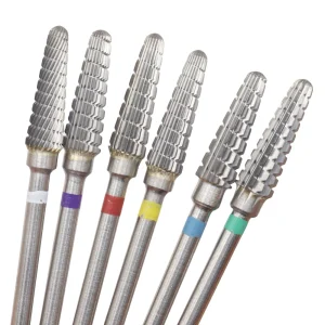 Spiral Flute Tungsten Carbide Nail Drill Bit – Professional Nail Bit for Gel Polish Removal, Acrylic & Nail Shaping Tool