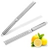 Stainless Steel Multi Purpose Handheld Cheese Grater Cheese Baking Cheese Grater Lemon Kitchen Gadget Fruit Peeler Ginger Garli