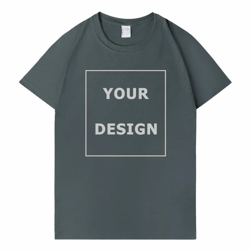 Summer 100% Cotton Short Sleeve T Shirts Couples Bottoming Casual Solid Cotton Crew Neck Soft Loose Fit Tee Shirt Tops - Image 4