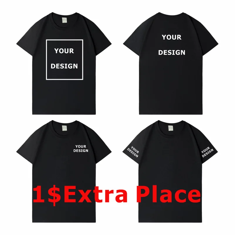Summer 100% Cotton Short Sleeve T Shirts Couples Bottoming Casual Solid Cotton Crew Neck Soft Loose Fit Tee Shirt Tops - Image 3