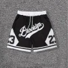 Summer Basketball Shorts Classic Retro Comfortable Print Shorts Fashion Casual Athletic Breathable Outdoor Sport Training Shorts