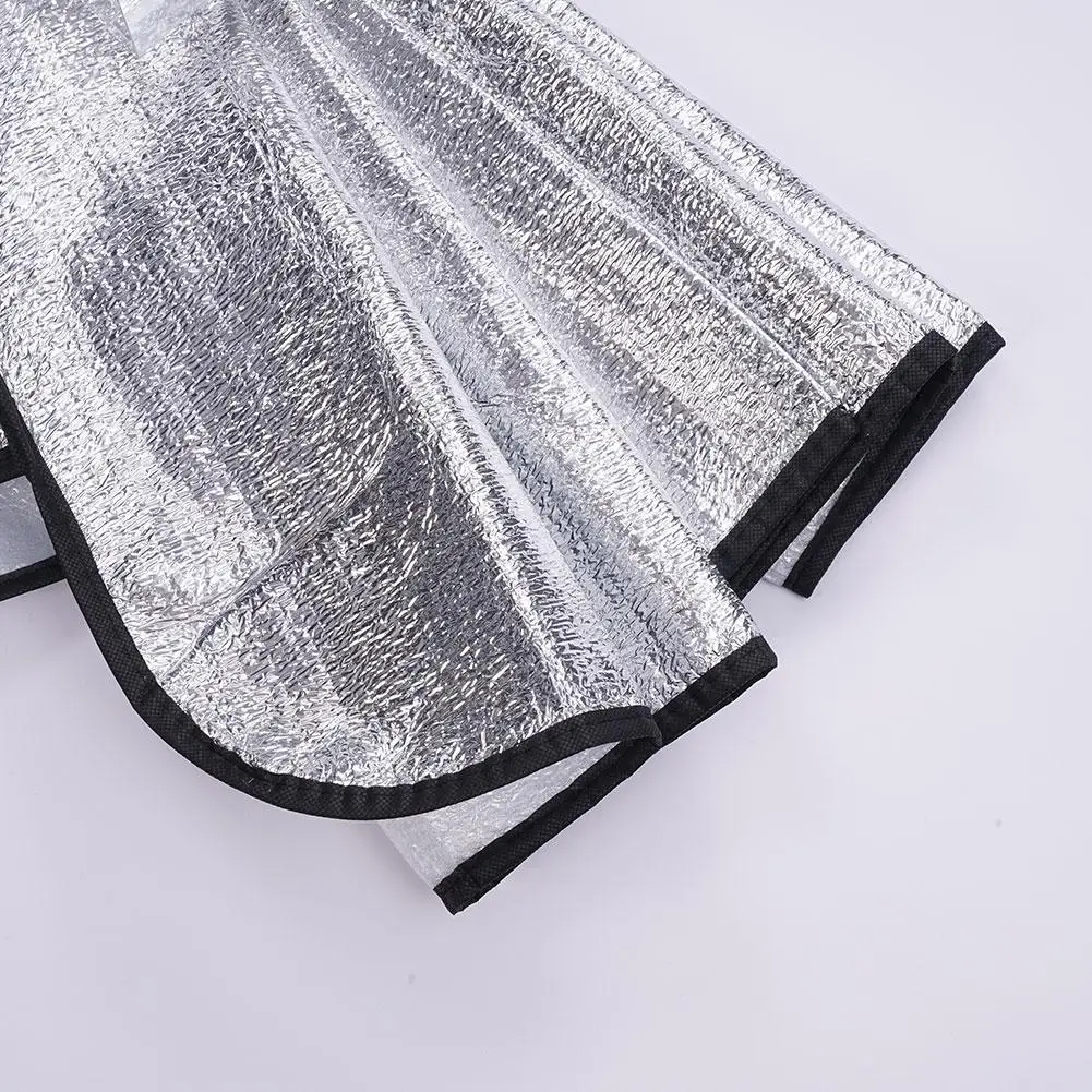 Summer Car Windscreen Covers Windshield Frost Cover Ice Snow Shield Front Protector Portable Collapsible Exterior Cover Parts 70 - Image 5