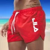Summer Men's New Swimsuit Breathable Board Shorts Surfing Fitness Training Casual Printed Beach