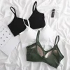 Summer Thin Sexy Backless Bra Women's No Steel Ring Internet Celebrity Strapless Crop Top Bra Gather Sexy Wrap Chest Tube Top