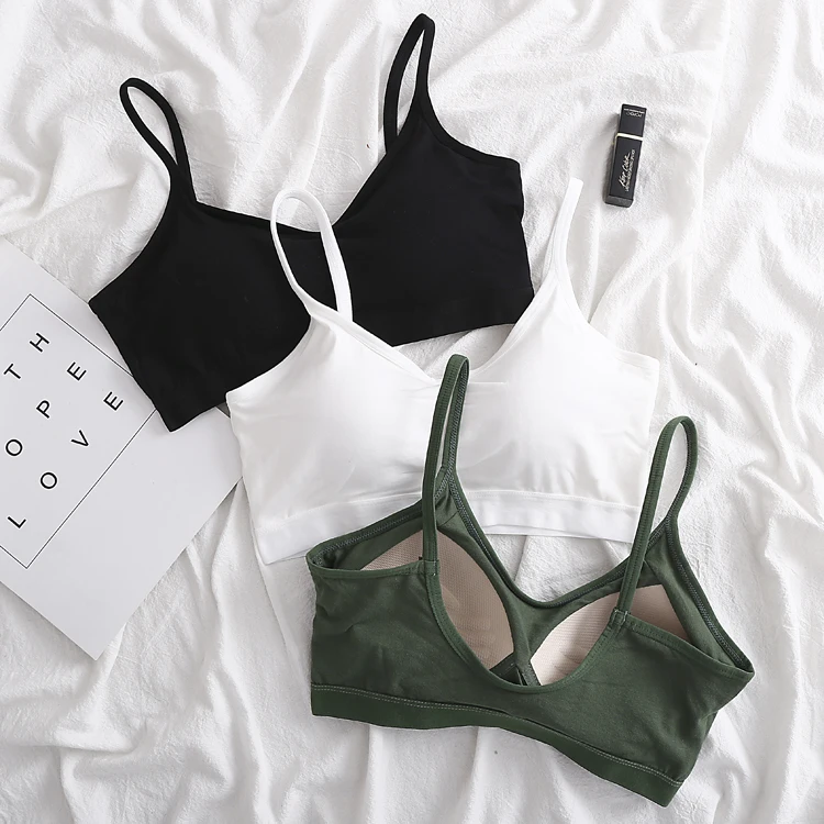 Summer Thin Sexy Backless Bra Women's No Steel Ring Internet Celebrity Strapless Crop Top Bra Gather Sexy Wrap Chest Tube Top