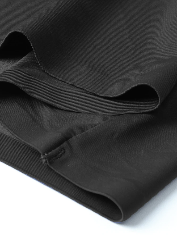 Summer ice silk seamless men's short-sleeved T-shirt round neck half-sleeved clothes thin base shirt slim underwear - Image 5