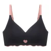 Sweet Close-fitting Wireless Bra Shockproof Push Up Seamless Bralette Lingerie Underwear Sports Bra Running