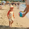 Toddler Baby Boy Rash Guard Swimsuit Set Octopus Print Long Sleeve Zipper Romper Swimwear with Swimming Hat