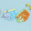 Toddler Baby Boys Casual Swim Shorts Elastic Trunks Band Shark Print Stretch Quick Dry Summer Swimsuit with Cartoon Design