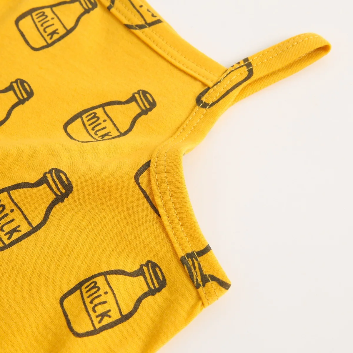 Toddler Boys Girls Summer Cotton Cute Printing Bodysuits Clothes Sleeveless - Image 4