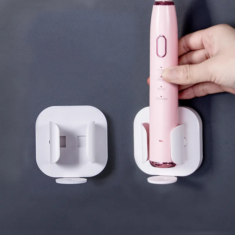 Toothbrush Stand Rack Organizer Electric Toothbrush Wall-Mounted Holder Space Saving Bathroom Accessories - Image 2