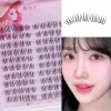 U-shaped Segmented Kpop False Eyelashes Korean Cluster Natural Individual Lash DIY Large Capacity Eyelash Manga Black Stem