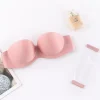 Underwear Beauty Back Half Cup Push-up Tube Top NO Steel Ring Sexy Strapless Bra Chest Wrap Without Straps Bralette Women Bras