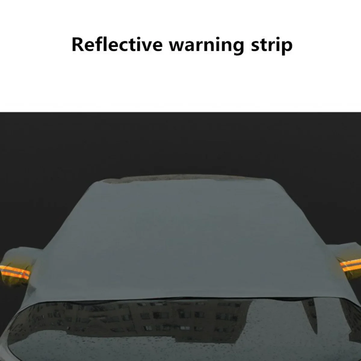 Universal Car Front Windshield Snow Cover Sunshade Protector for All Seasons Weather - Image 6