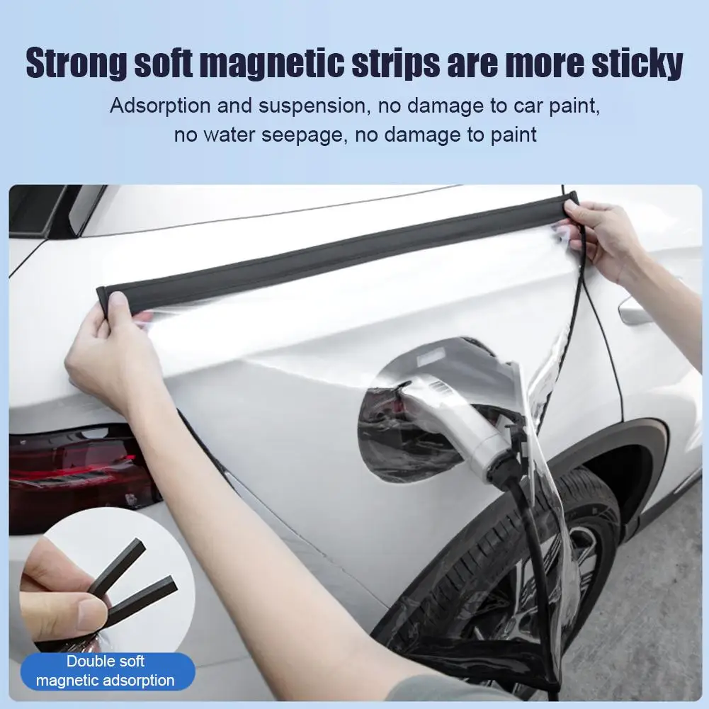 Universal EV Charger Port Protector | Magnetic Waterproof Cover | Anti-Dust & Weather Resistant for All New Energy Cars - Image 4