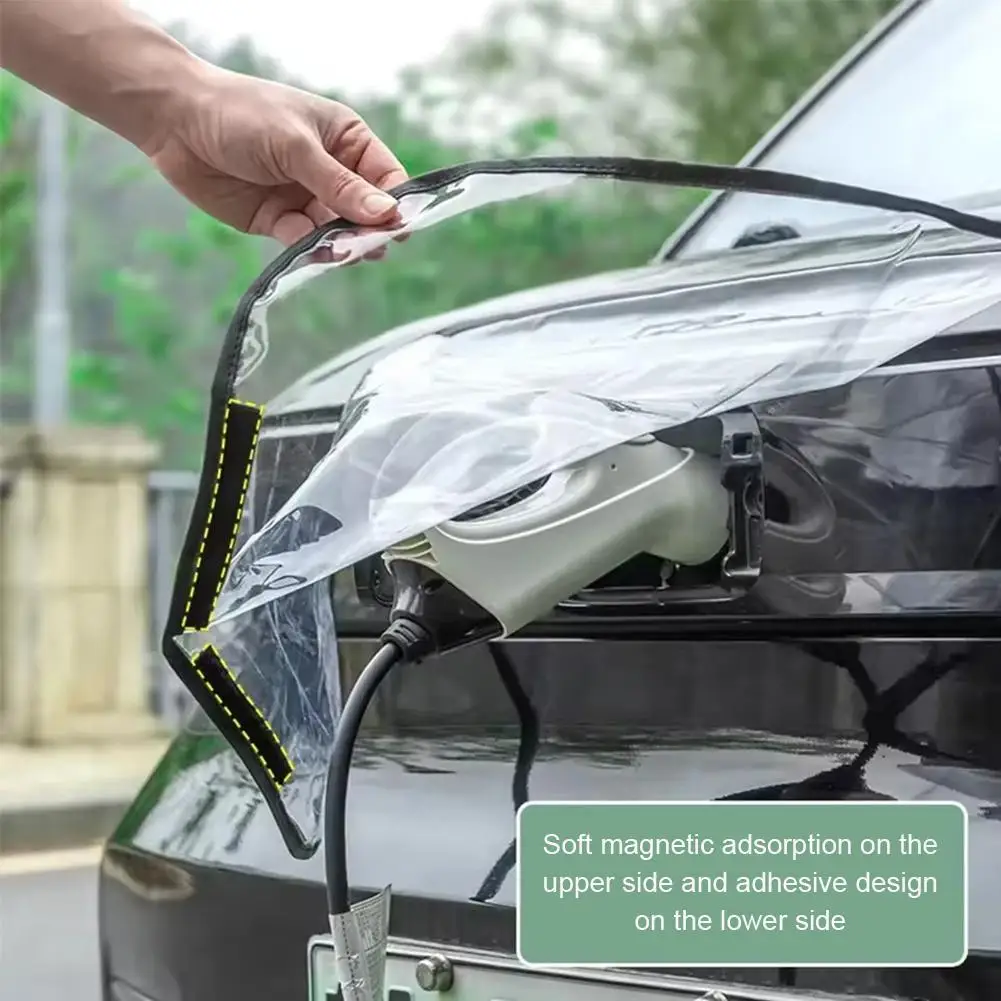 Universal EV Charger Port Protector | Magnetic Waterproof Cover | Anti-Dust & Weather Resistant for All New Energy Cars - Image 5