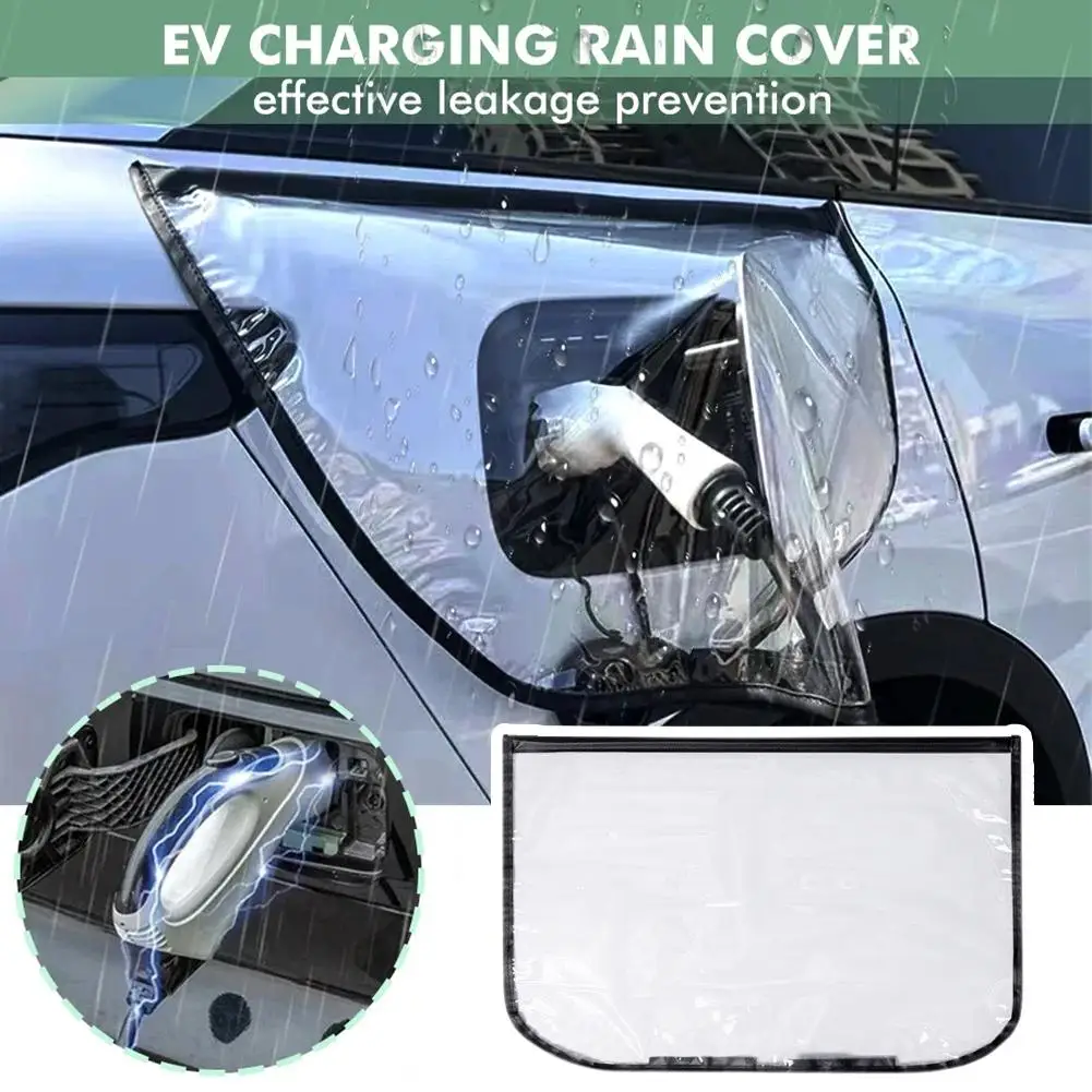 Universal EV Charger Port Protector | Magnetic Waterproof Cover | Anti-Dust & Weather Resistant for All New Energy Cars