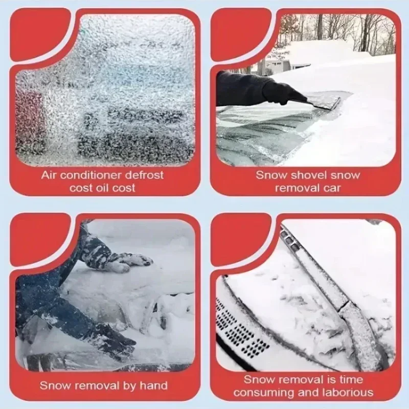 Universal Suv Snow Protector Universal Car Windshield Snow Cover with Magnets Premium Oxford Cloth Frost Protection for Winter - Image 3