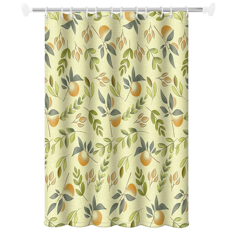 Vintage Pastoral Shower Curtain – Durable Polyester Material, Waterproof for Elegant Country Bathrooms - Image 4
