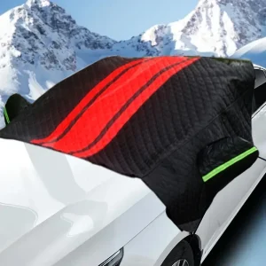 Waterproof Cover Exterior Car Covers Outdoor Half Awning Anti-Snow Windshield Proof Protective Cotton Sunshade Anti Ice Frost
