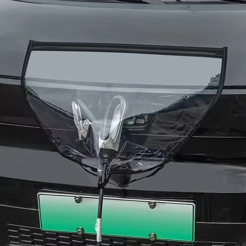 Waterproof Dustproof EV Charging Port Cover, Universal Fit for All Tesla/Nissan/Ford EV & PHEV, Anti-Snow Rain Ice Protection - Image 3