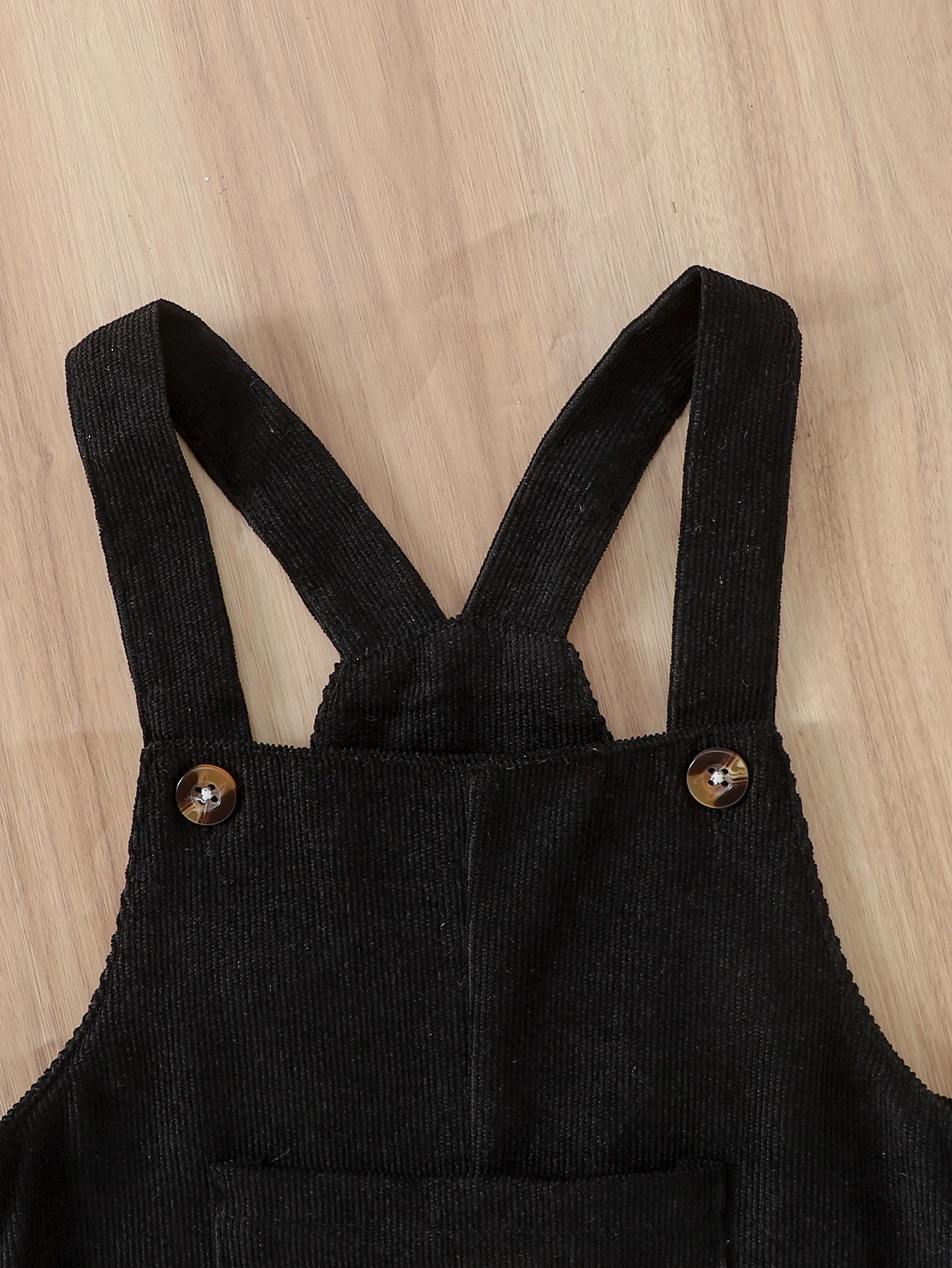 Winter Corduroy Overalls Warm Fluffy Baby Toddler Cartoon Decorated Loose Fit Home Out ection Windproof door Cold Prot Warm - Image 3