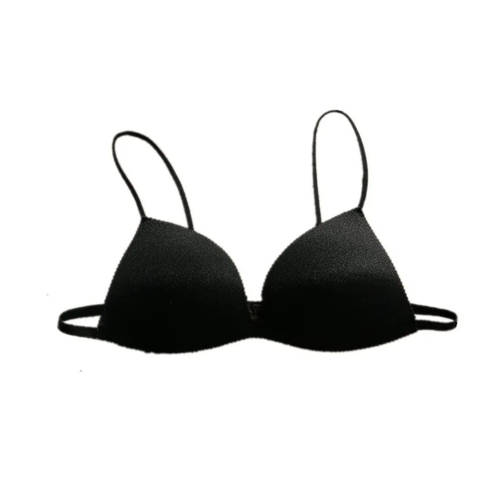 Women Bra Seamless Underwear Women Ultra-thin Underwear Thin Shoulder Strap Girls Backless Bra Push Up Bra One Piece Bra - Image 6