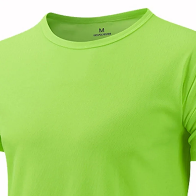 Women Men Quick Dry Short Sleeve Sport T Shirt Gym Jerseys Fitness Shirt Trainer Running T-Shirt Teenager Breathable Sportswear - Image 6