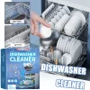 YWCYYDIS Dishwasher Cleaning Tablets Kitchen Home Dishwasher– 12 Count, Powerful Formula for Stubborn Stains, Grease & Odors